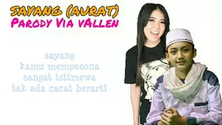 Download Parody Via Vallen - Sayang (Aurat) versi Santri Ganteng _ LIRIK MP3