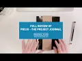 Full review of PROJO - the project journal