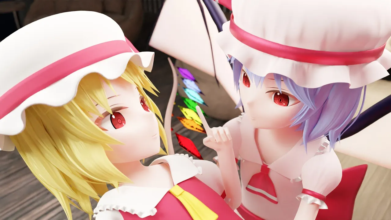 スカーレット姉妹のお戯れ#1 妹がお嬢様抱っこを要求してくる