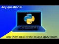 Answer to Coding Exercise Hello World in Python