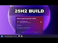 Windows 11 25H2 Build 26220 7344 - Open With Menu Modern Run Dialog AI Agents MIDI Update