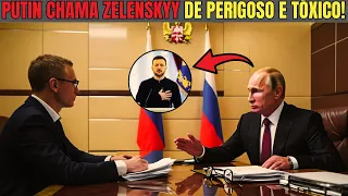 BOMBA! Putin Quebra o Silêncio Sobre Trump, Zelensky e as Relações Entre EUA, Rússia e Ucrânia! 💥