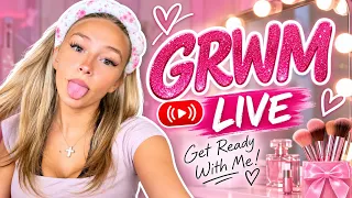 Alli Ingram is live! GRWM