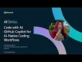 Code with AI GitHub Copilot for AI-Native Coding Workflows