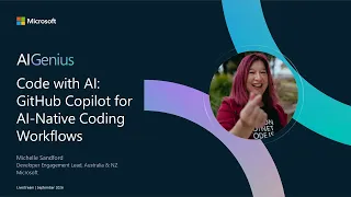 Code with AI GitHub Copilot for AI-Native Coding Workflows