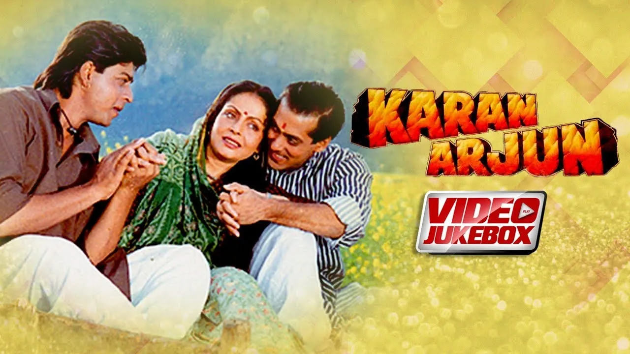 Karan Arjun All Movie Songs | Video Jukebox | Salman | Shahrukh | Kajol | Mamta | Karan Arjun - 1995