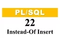 tutorial 22 How To Create Instead-Of Insert Trigger in Oracle Database