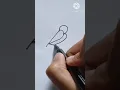 1to7 Bird Number Drawing hack Really Hack is amezing