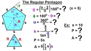 Geometry Ch 4 Geometric Figures 8 Of 18 The Regular Pentagon 
