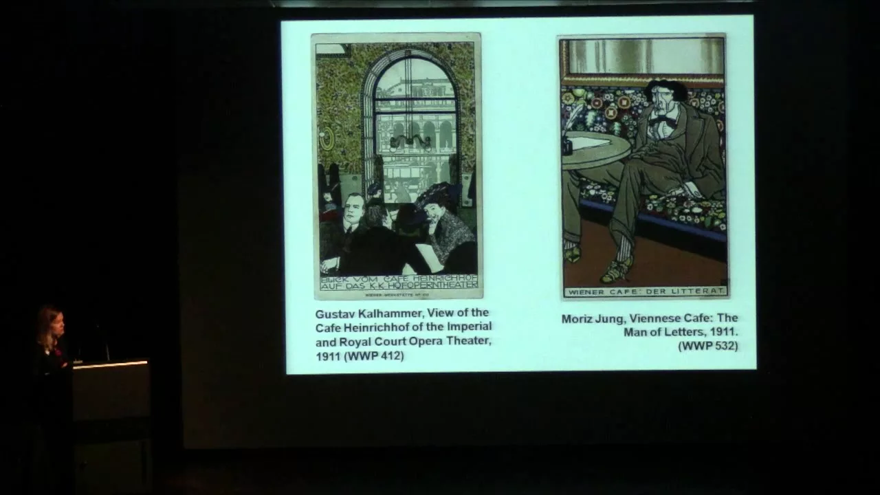 Curator’s Perspective Postcards of the Wiener Werkstätte