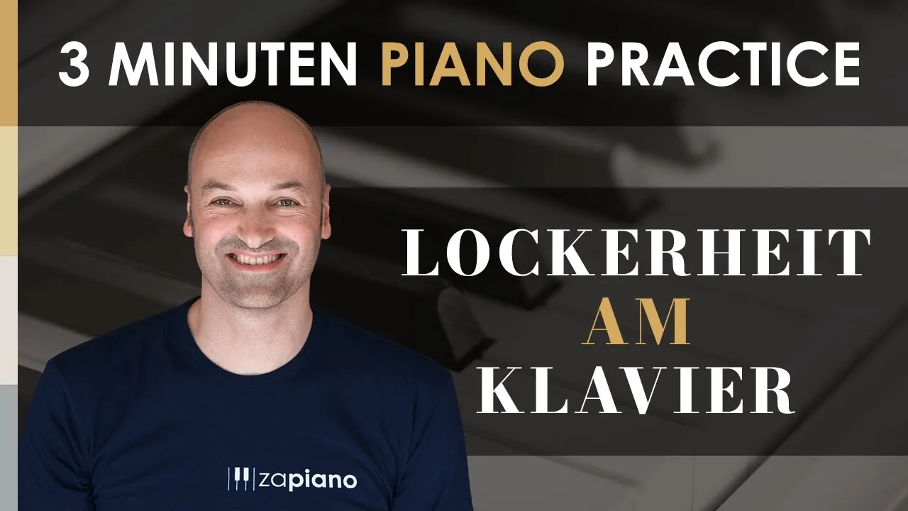 Locker werden am Klavier - Unabhängigkeit der Hände - Zapiano® Methode - Klavier Anfänger