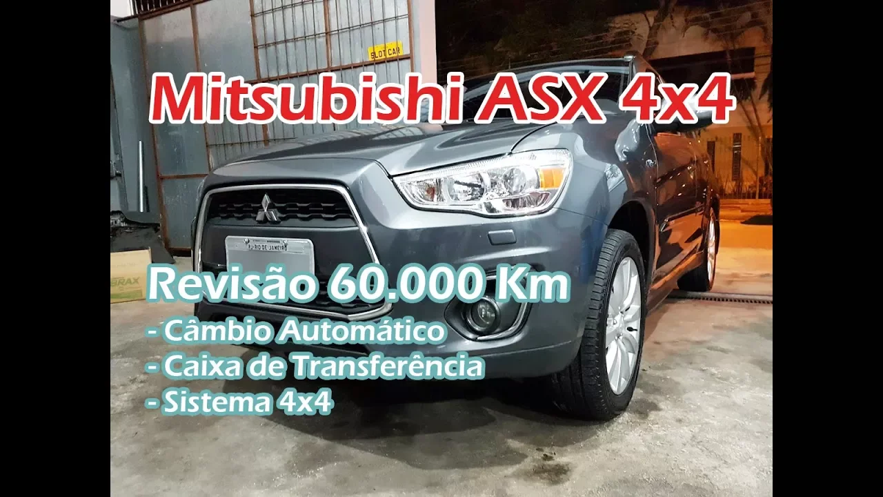 Mitsubishi ASX - Revisão de 60 mil Km Óleo Cambio