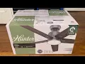 NEW FAN Hunter Acela Ceiling Fan 52 NIB