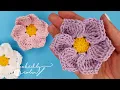 The Olivia Flower How to Crochet a Simple Flower Easy Tutorial