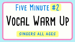 5 Minute Vocal Warm Up Female - Improve Your Singing Fast