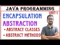 Java Programming Telugu Encapsulation Abstraction JNTU
