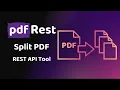 pdfRest Split PDF - REST API Tool