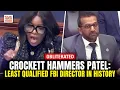 Download Lagu Rep. Jasmine Crockett Obliterates Patel, Jordan Scrambles to Shield Him