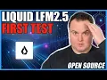 Lagu LiquidAI LFM2.5 Models Tested – Micro Vision and Speech-to-Speech!