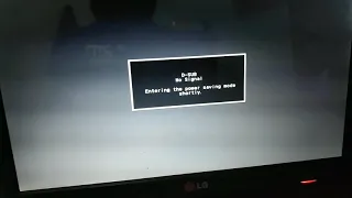 d-sub no signal monitor window 10 and Windows 7