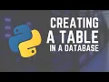 Creating a Database Episode 1 SQLite in Python
