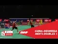 Download Lagu Thomas Cup | MD1 | LIU/ZHANG (CHN) vs GIDEON/SUKAMULJO (INA) | BWF 2018