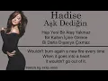 Hadise - Aşk Dediğin (English) (Lyrics)