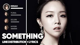 Download Girl's Day - Something (Line Distribution + Lyrics Color Coded) PATREON REQUESTED MP3