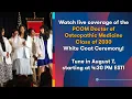 PCOM s DO Class of 2030 White Coat Ceremony Live Stream