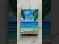 Download Lagu life’s a beach 🌴🩵☁️🌊 #art #painting #seascape #artshorts #shorts