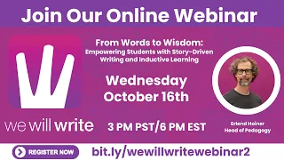From Words to Wisdom WeWillWrite Driving Story Driven Writing