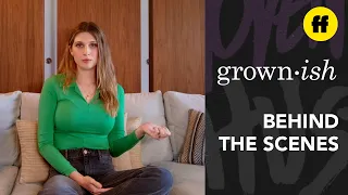 grown-ish Behind The Scenes Emily Arlook Defends Nomi Freeform