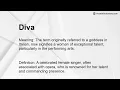 Diva Meaning