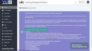 How to Get Your Transcript from Virtual University of Pakistan VU