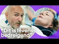 Vrouw valt 4 meter van ladder af | Op de spoed | EO