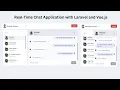 Real-Time Chat Application with Laravel and Vue js - 00