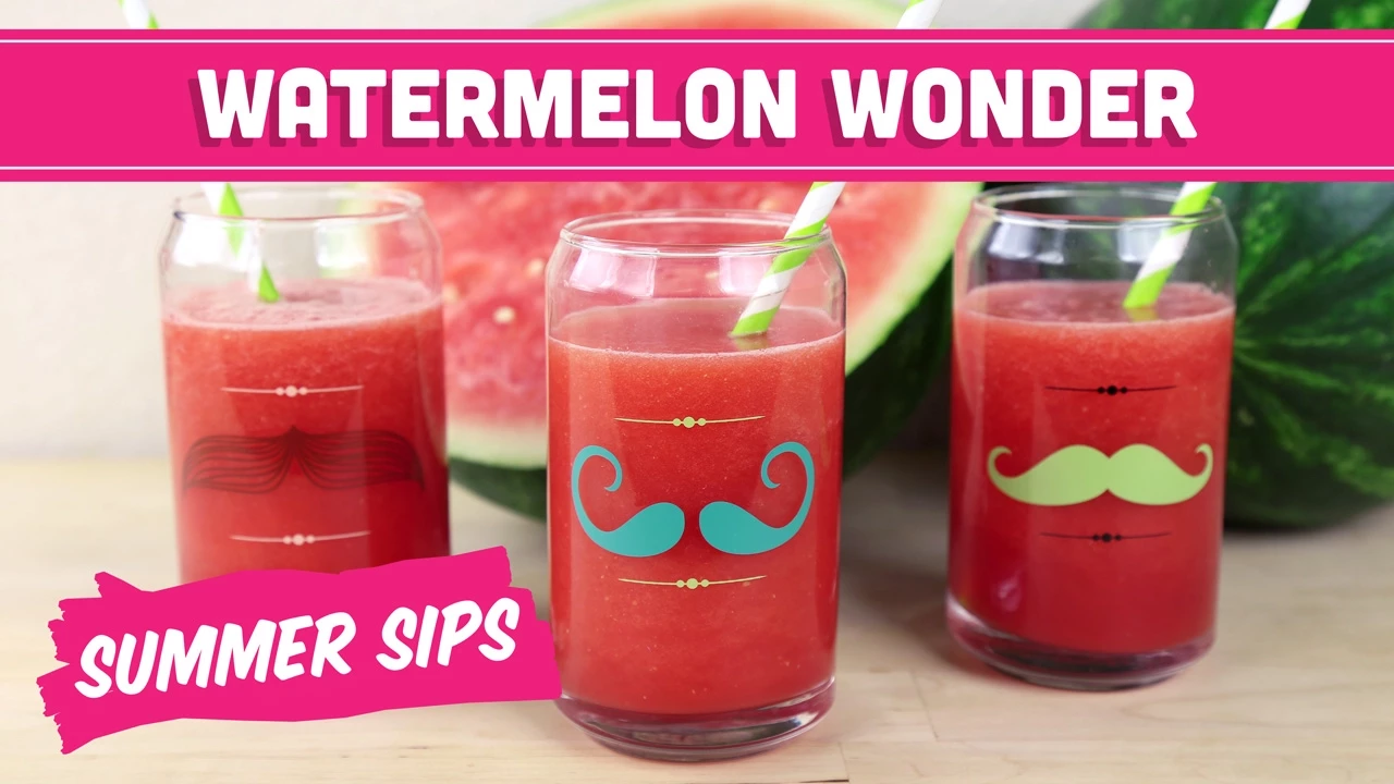 Watermelon Wonder! Summer Sips in Sixty Seconds - Mind Over Munch