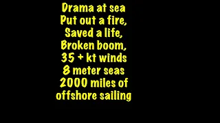 Part 3 EPIRB incident, How to pee, Boat and crew performance