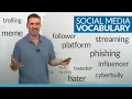 SOCIAL MEDIA Vocabulary in English 30 words to learn
