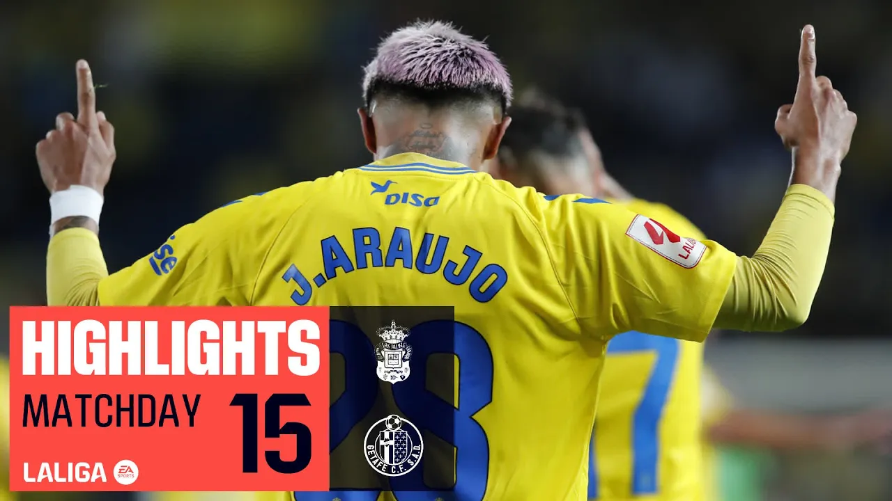 UD LAS PALMAS - GETAFE CF 2-0 | HIGHLIGHTS