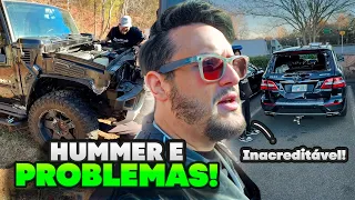 Hummer repaired and another car wrecked!? Unbelievable!