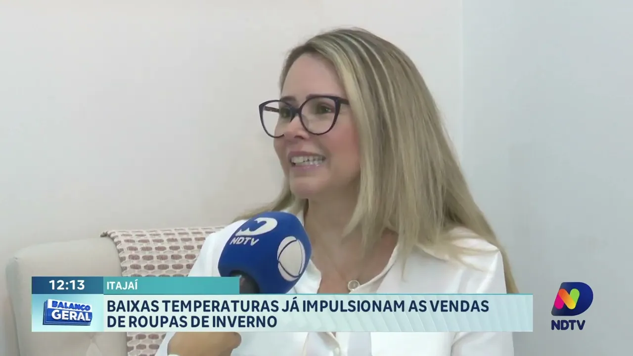 Lojistas de Itajaí se Preparam para Queda de Temperatura