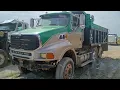 2008 Sterling L9500 Series Tri-axle Dump Truck nonrunner Sexton Auctioneers August Online Auction