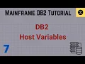 Host Variables in DB2 - Mainframe DB2 Tutorial
