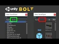 Unity-Bolt Why can t I see Scene Game Object in Select Game Object Window Visual Scripting