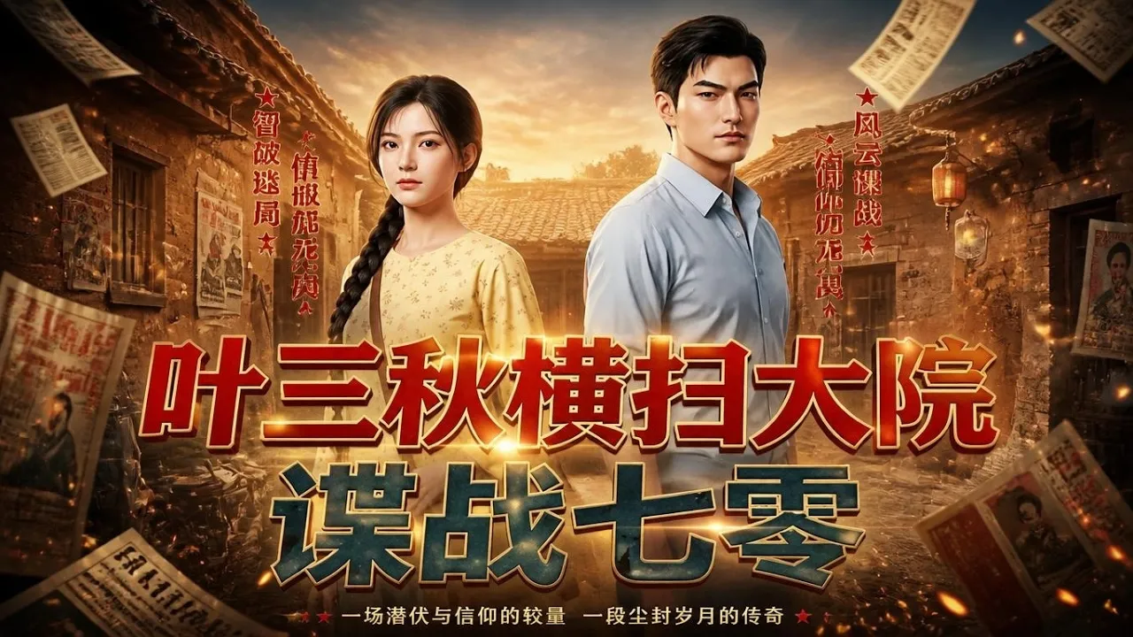 叶三秋横扫大院,谍战七零