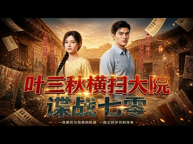 叶三秋横扫大院,谍战七零