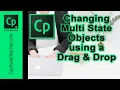 Adobe Captivate - Changing Multi State Objects Using a Drag and Drop