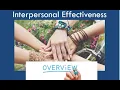 DBT - Interpersonal Effectiveness