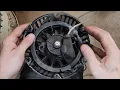 Recoil starter rope replacement on Harbor Freight Predator 212 Engine